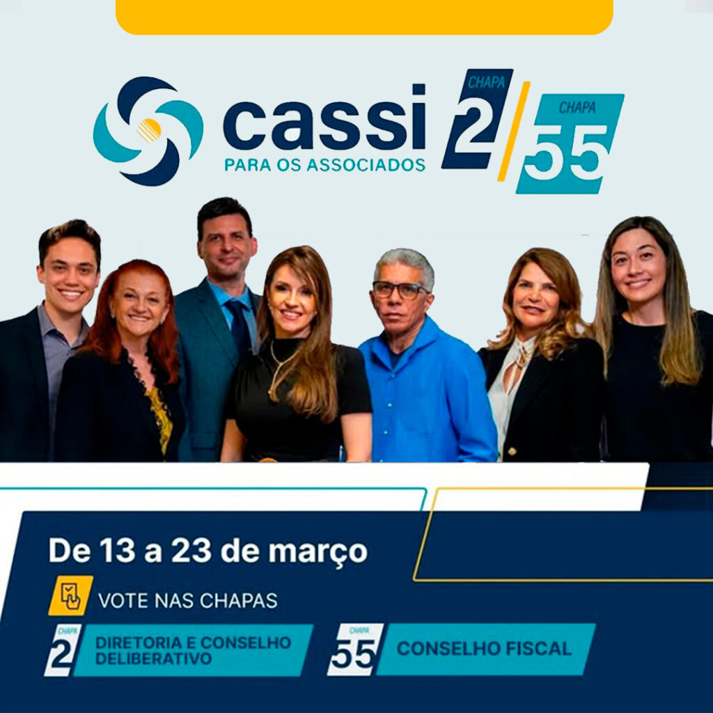 Eleições da Cassi: Sindicato dos Bancários de Ipatinga apoia as Chapas 2 e 55 Eleições da Cassi: Sindicato dos Bancários de Ipatinga apoia as Chapas 2 e 55
